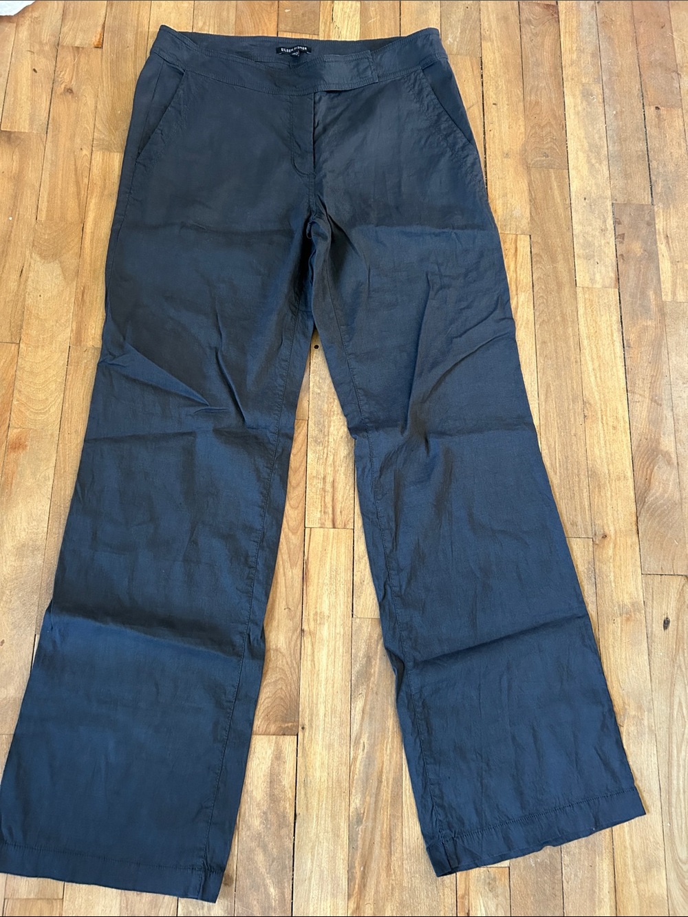 Women’s Linen Blend Pants - Classic Straight Fit